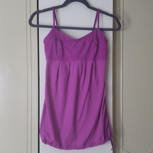 Lululemon active top built in sport bra